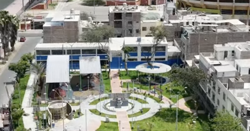 Parques y espacios públicos en Ica